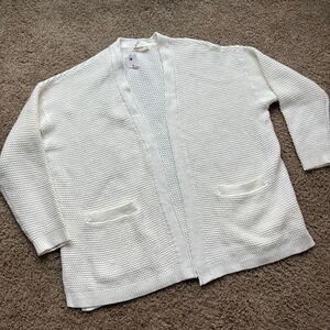 Marine Layer Catalina Cardigan Textured Cotton Knit Slouchy XL NWT